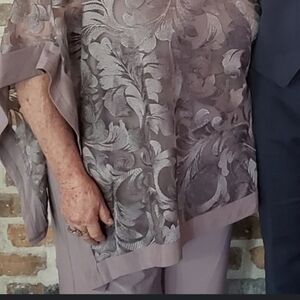 Oleg Cassini (David's Bridal) Mother of the Bride Cape.